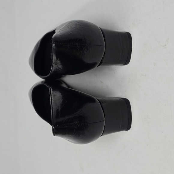 Aquatalia Pasha Black Patent Leather Waterproof Low Heels Pumps Size 7.5 - Picture 4 of 8